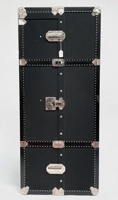 Lot 2821 - A Prada black Vitello leather & nylon wardrobe...