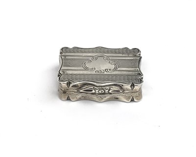 Lot 2129 - A Victorian silver vinaigrette by William Dyer...
