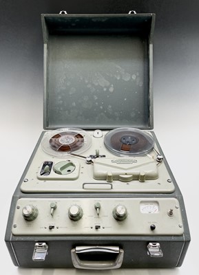 Lot 154 - A Ferrograph reel to reel tape recorder, in...