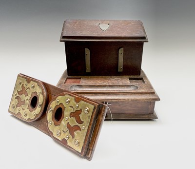 Lot 173 - A late Victorian mahogany and brass mounted...