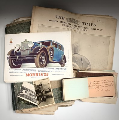 Lot 942 - Miscellaneous Ephemera. Lot comprises a number...