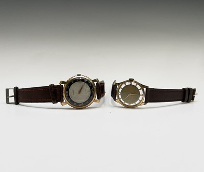 Lot 107 - An Adalio bubble back gentleman's wristwatch...