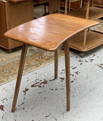 Lot 3110 - A 1960s Ercol light elm table extension, with...