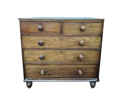 Lot 3117 - A Victorian chest of two short and three...