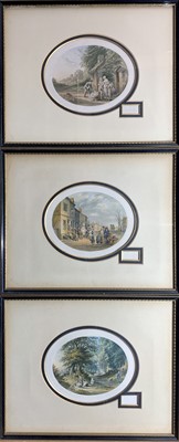 Lot 1406 - A set of three Le Blond prints, late 19th...