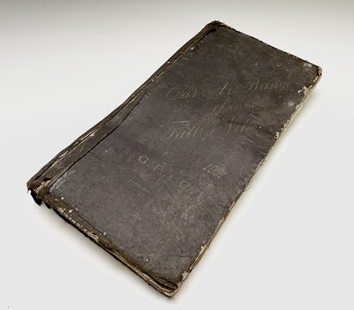 Lot 302 - A large Edwardian album, dated to the cover...