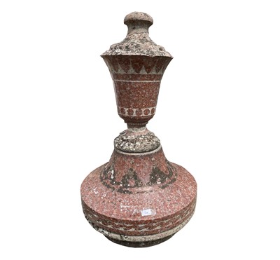 Lot 658 - Architectural Salvage - A 19th century carved...