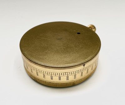 Lot 558 - A Negretti & Zambra gilt cased compensated...