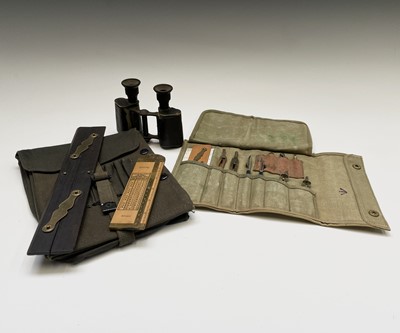 Lot 561 - A pair of Carl Zeiss binoculars, engraved...