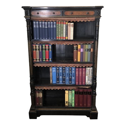Lot 3378 - A fine Gillow & Co. high Victorian ebonised...