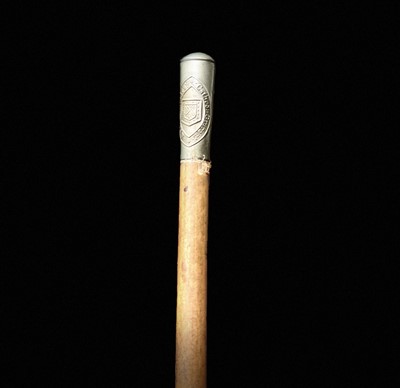 Lot 328 - A Truro Cathedral school swagger stick, length...