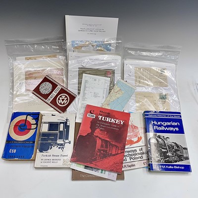 Lot 502 - Railways & Railway Postal History of...
