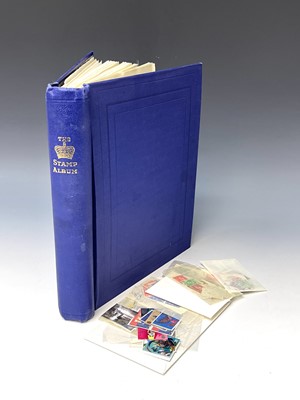 Lot 400 - GB & World Stamps in blue album, main value in...