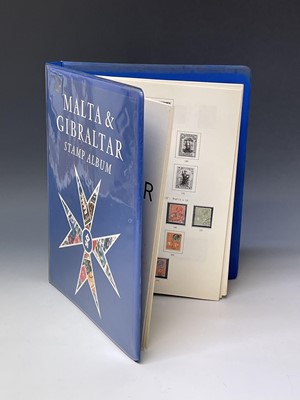 Lot 402 - Malta and Gibraltar - collection in printed...