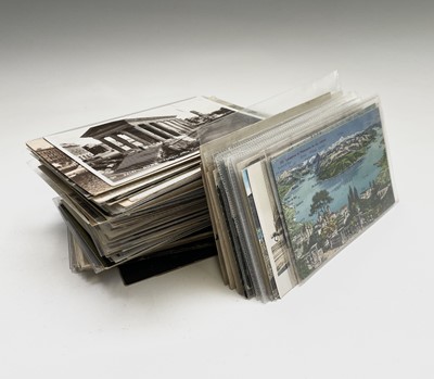 Lot 901 - Postcards GB and Foreign, much with postmark...