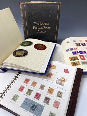 Lot 409 - World stamps - contained in 4 albums (3...