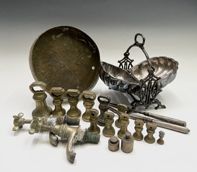 Lot 379 - A Victorian silver plated biscuiteer, with...