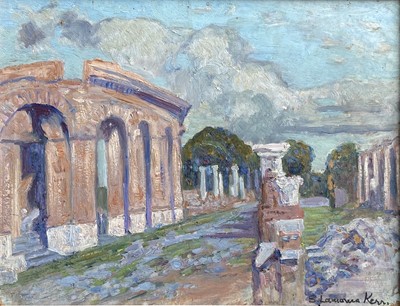 Lot 169 - Elizabeth Lamorna KERR (1905-1990) Ostia...