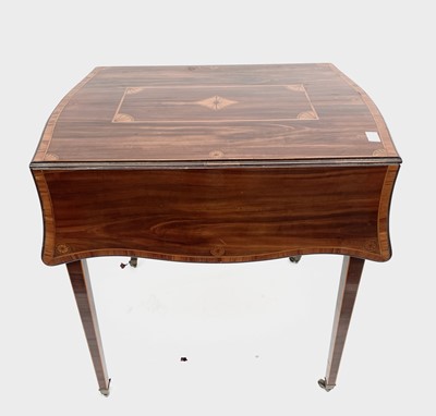 Lot 3164 - A Regency mahogany Pembroke table, with...