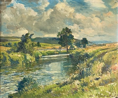 Lot 177 - Samuel John Lamorna BIRCH (1869-1955) River...