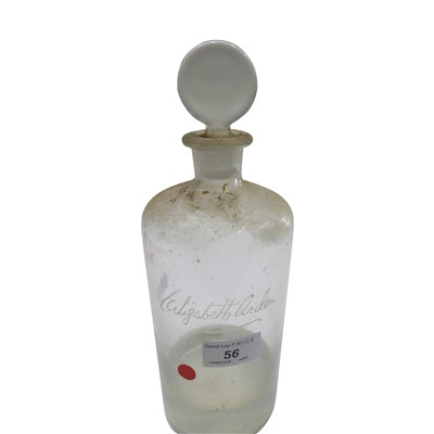 Lot 56 - An early 20th century Elizabeth Arden glass...