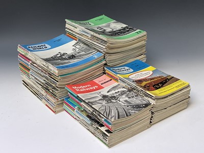 Lot 512 - Railway Magazines - Great Britain Large box...