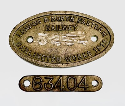 Lot 513 - L.N.E.R. Darlington Works Railway Builders...