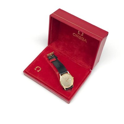 Lot 2405 - An Omega Gentleman's Seamaster gold cased...