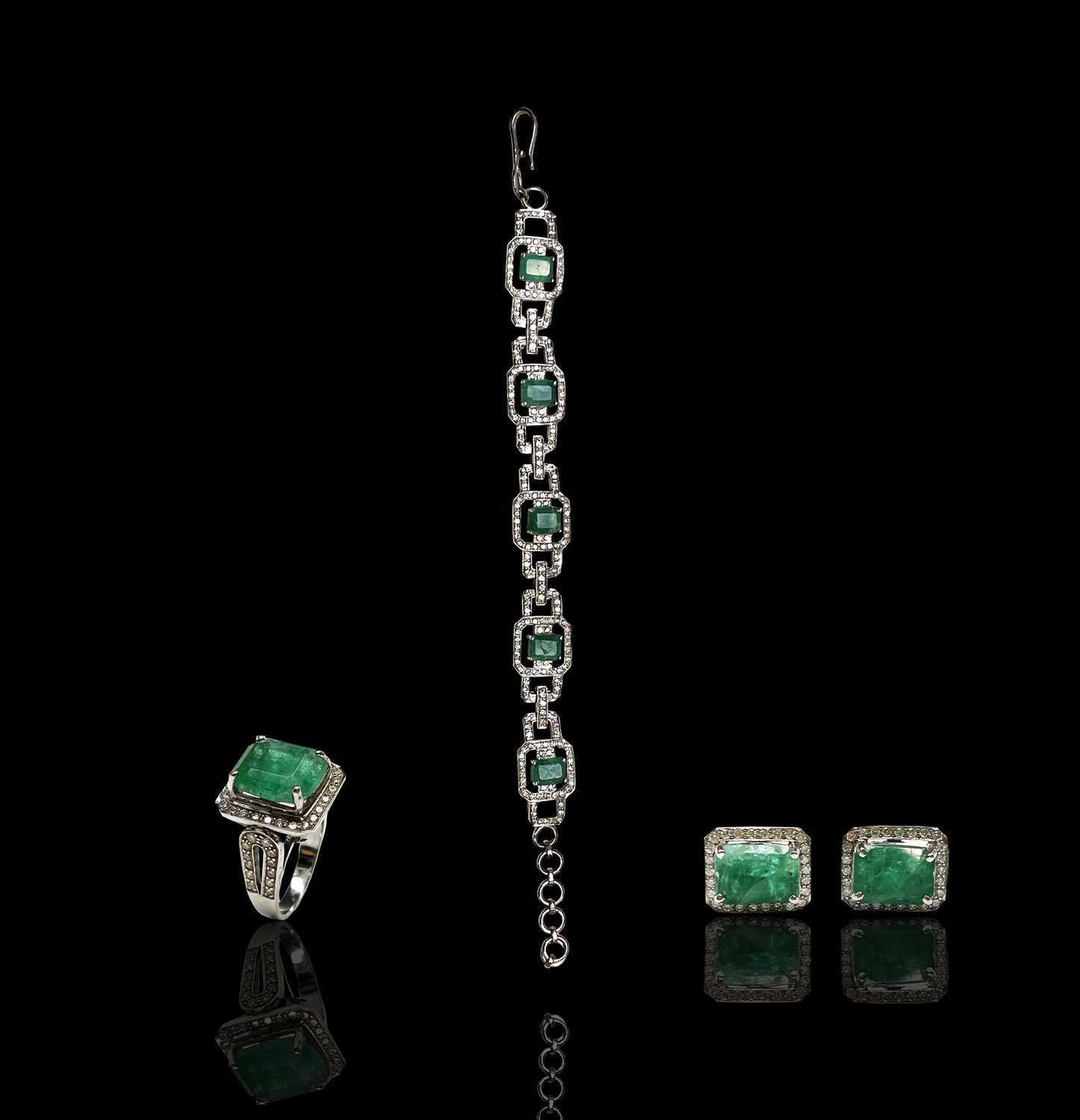 Lot 184 - An impressive Mappin and Webb 18ct white gold...
