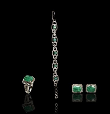 Lot 184 - An impressive Mappin and Webb 18ct white gold...