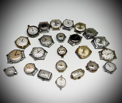 Lot 14 - Thirteen gentleman's mechanical wristwatches...
