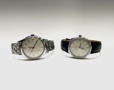 Lot 185 - A gentleman's Waltham self-winding chrome...