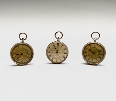 Lot 69 - A 14ct gold key-wind watch, another 9ct and a...