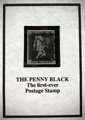 Lot 468 - GB - 1d black and various FDCs - Nice 3 margin...