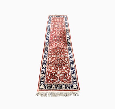 Lot 471 - A North West Persian runner, with an all over...