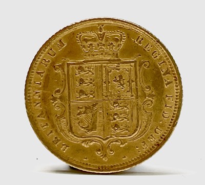 Lot 20 - Great Britain Gold Half Sovereign 1884 Queen...