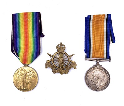 Lot 104 - 1st World War pair Comprising British War Meal...