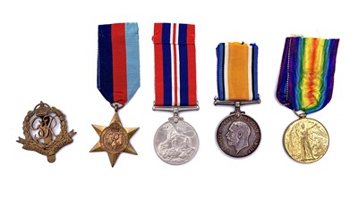 Lot 105 - 1st and 2nd World War Medals Comprising a) a...