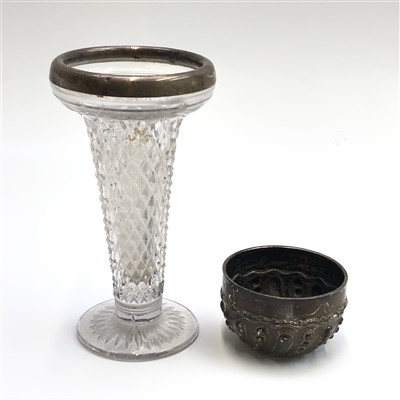 Lot 2177 - A late Victorian spiral embossed silver sugar...