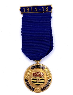 Lot 113 - Police - A Blackpool 9ct Gold Special...
