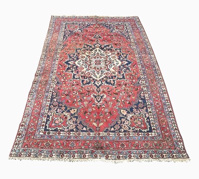 Lot 390 - A Hamadan carpet, North West Persia, circa...