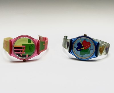 Lot 74 - A Tikkers Terry Frost Hearts watch and a...