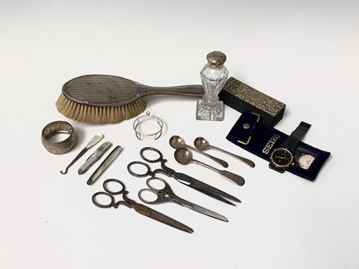 Lot 188 - A pair of 19th-century steel scissors,...