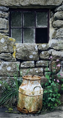 Lot 182 - Andrew POTTER (1960) The Old Milk Churn...