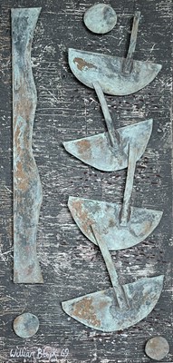 Lot 123 - William BLACK (20th Century British) Boats off...