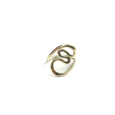 Lot 2723 - A Joseph E ''Red'' Simpson 9ct gold ring,...