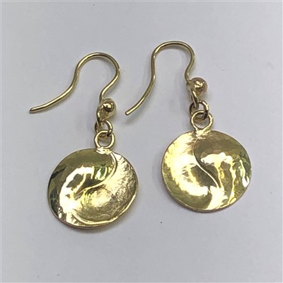 Lot 2727 - A pair of Joseph E ''Red'' Simpson 18ct gold...
