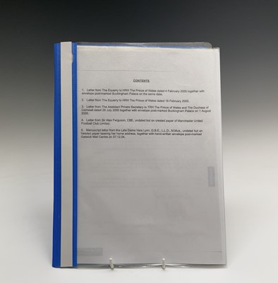 Lot 261 - Autographs/Correspondence - A collection of...