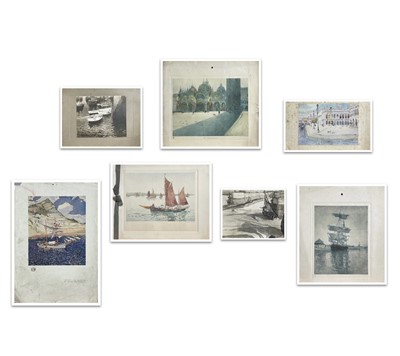 Lot 89 - Mary MCCROSSAN (1865-1934) Various prints