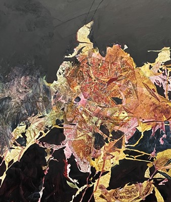 Lot 338 - Jack DAVIS Boswens Stone Mixed media on board...